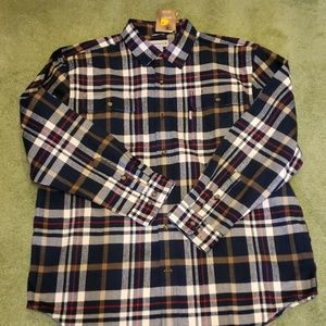 Carhartt plaid flannel shirt